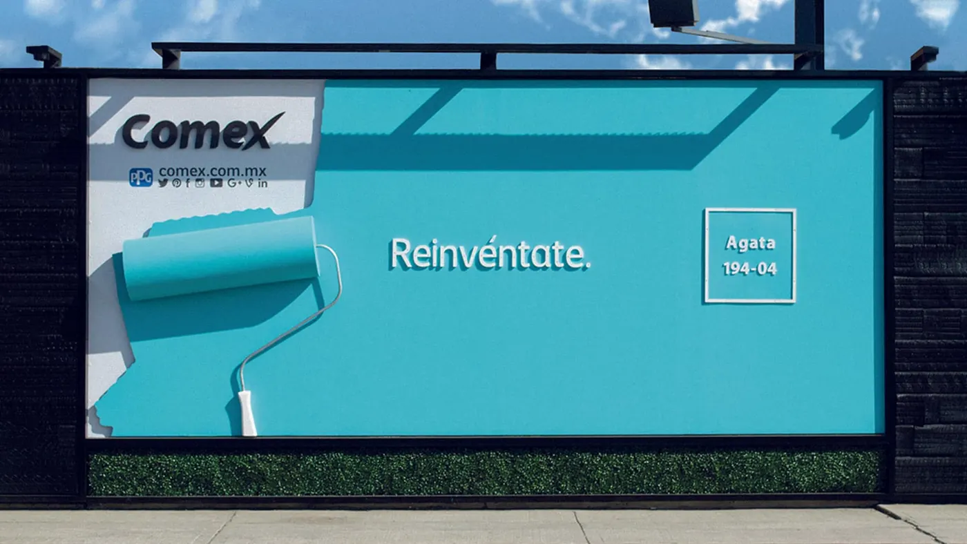 Comex — Rodillo de Pintura 3D