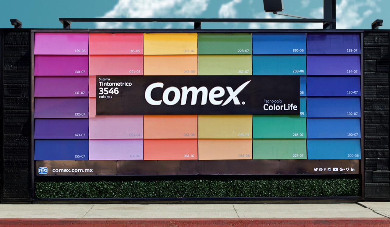 Comex — Paleta de colores